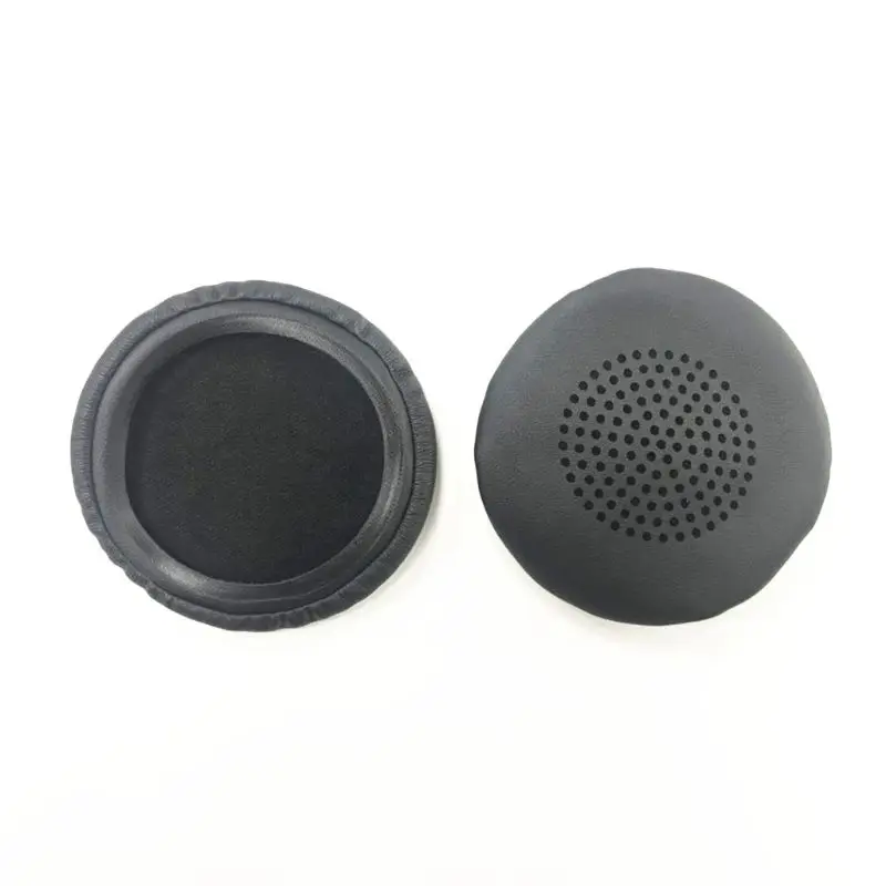 1Pair Leather Ear Pads Ear Cushion Cover Earpads for PLANTRONICS BLACKWIRE C510 C520 C710 C720 Headphones