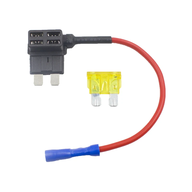 Add-a-circuit Fuse Holder Micro/Mini/Low-profile mini/Standard ATM APM Blade Tap Dual adapter Auto Car Fuse with holder