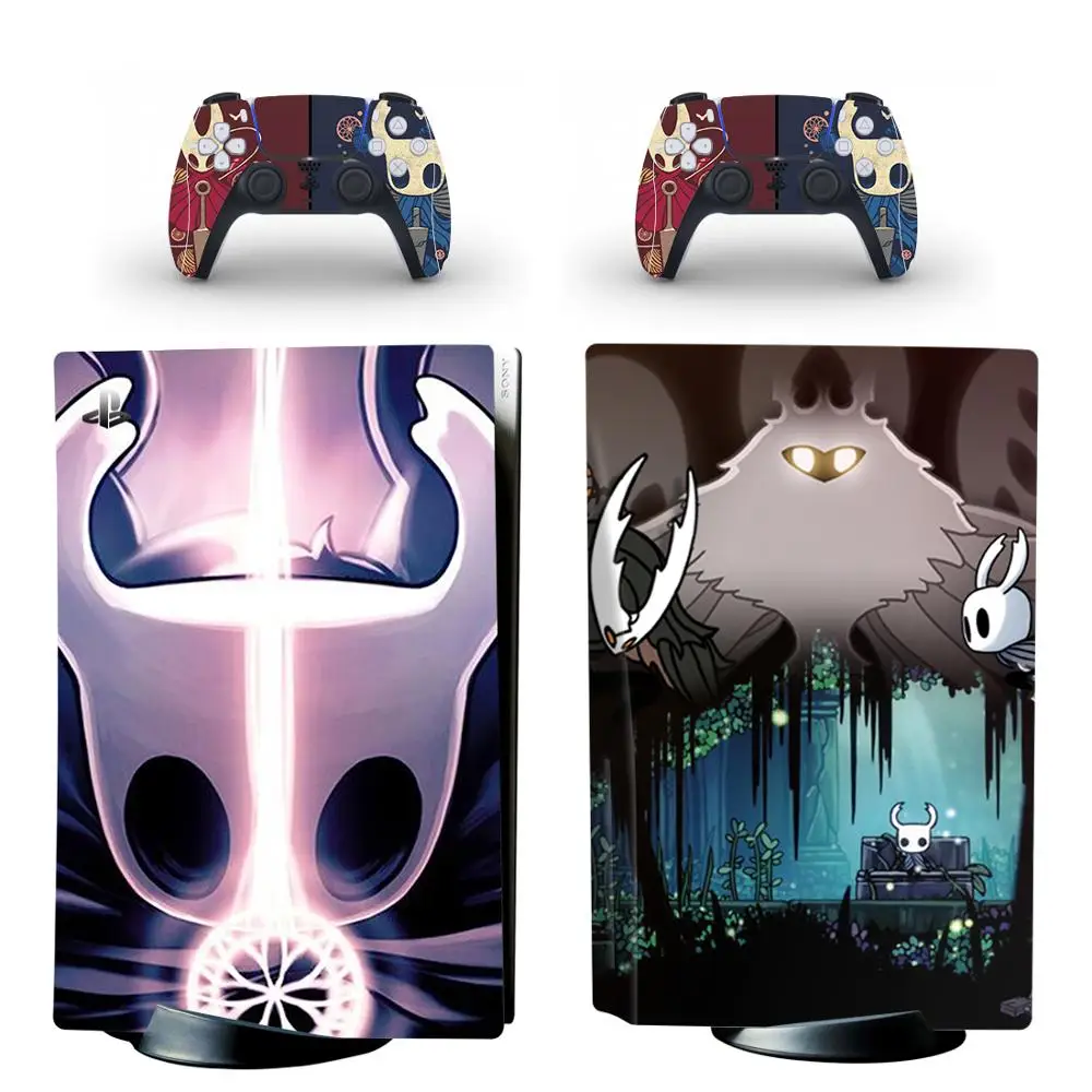Rỗng Hiệp Sĩ PS5 CHuẩn Phiên Bản Đĩa Da Miếng Dán Decal Dành Cho PlayStation 5 Tay Cầm & Điều Khiển PS5 Miếng Dán Da Vincy