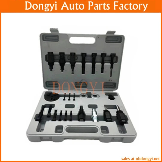 

Compressor Pump Head Puller 24-piece Compressor Clutch Removal Tool Fixed Suction Cup Pump Head Disassembly Tool Repair Tools