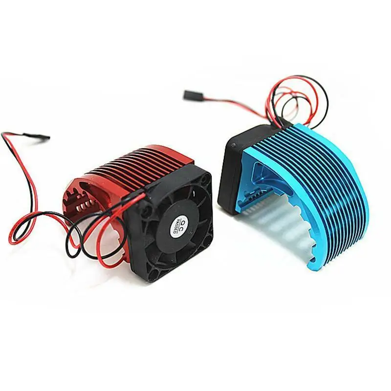 Alloy Motor Heatsink CNC 4010 40*40mm Fan for Brushless Motor 41mm Hobbywing Leopard Castle 4274 1515 812 T8 4268 4272