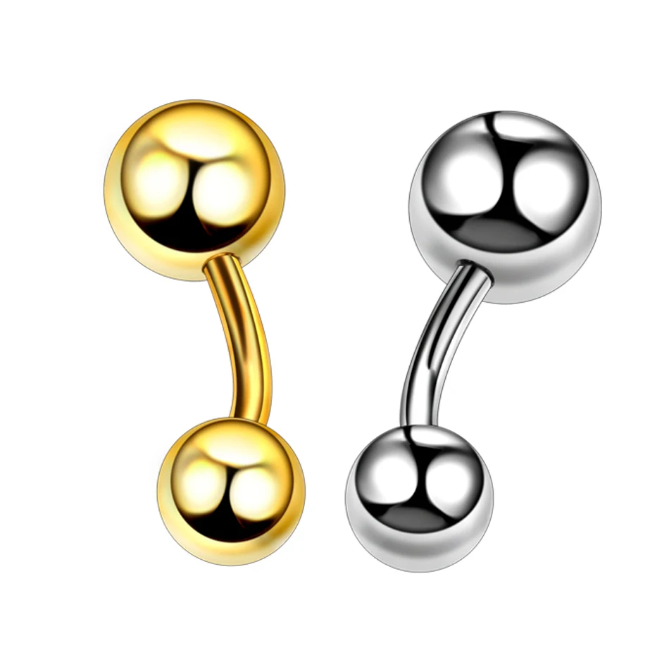 10Pcs/20Pcs/50Pcs G23 Titanium Navel Piercings Ombligo Internal Thread Navel Piercings Belly Button Rings Woman Body Jewelry