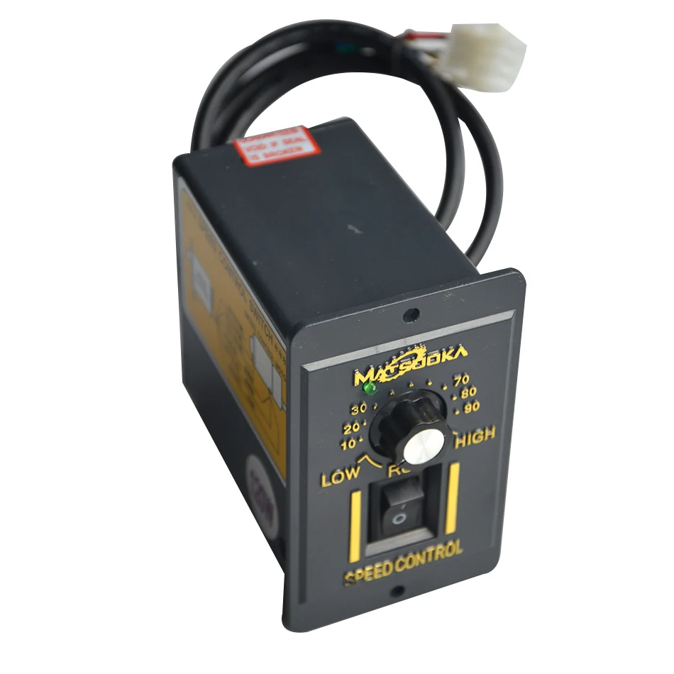 Imagem -04 - Motor do Redutor da Engrenagem da C.a. de 51k120rgn-cf 120w Motor de Regulação da Velocidade ph 50 hz ac 220v 100 Rpm a 50 Rpm com Controlador de Velocidade