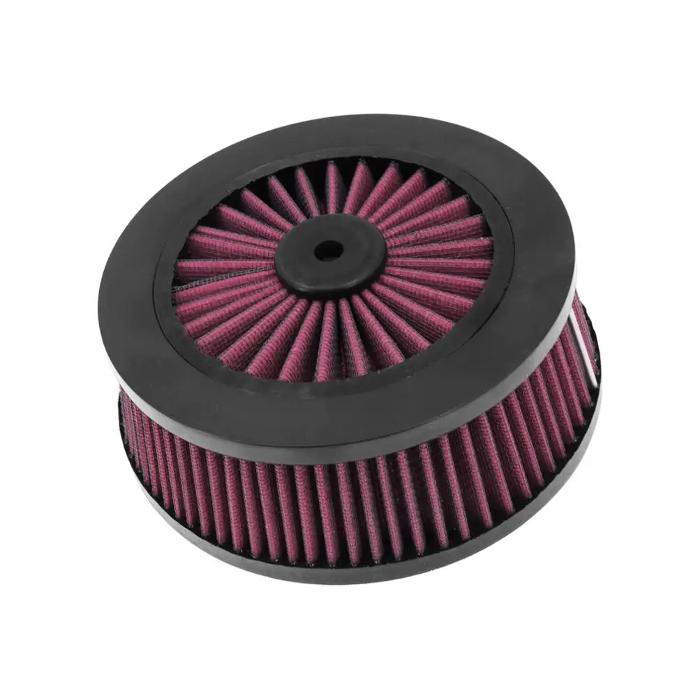 Motorcycle Red Air Cleaner Intake Filter Element Repalecment For Harley Sportster XL 883 Dyna Softail Touring Road Street Glide