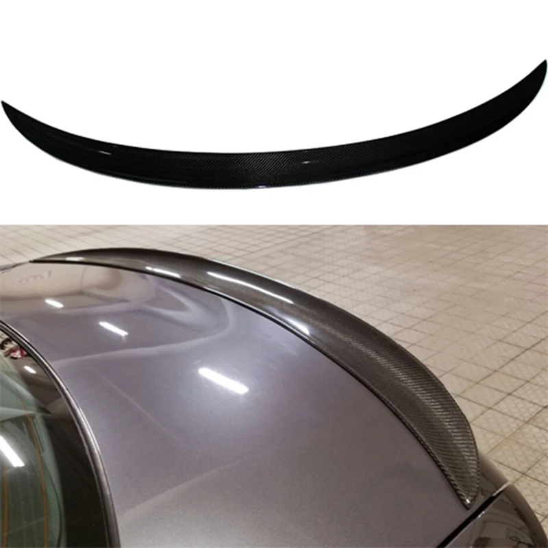 For BMW E90 spoiler E90 & E90 M3 carbon fiber rear trunk spoiler 318i 320i 325i 330i 2005-2011 E90 sedan rear wing