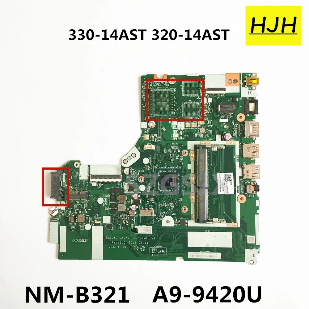 PARA Lenovo 330-14AST 320-14AST Motherboard DG425 NM-B321 14 Polegada A9-9420U FRU 5B20P19176 100% Testado