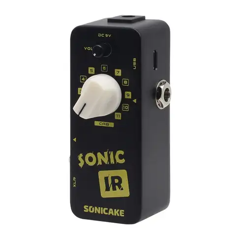 SONICAKE Sonic IR altavoz gabinete simulador impulso respuesta cargador guitarra bajo efectos Pedal QSS-12