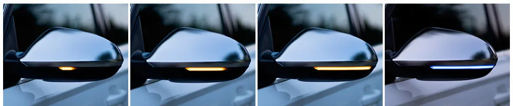 Auto-LED Dynamisches Blinklicht Rückspiegel-Seitenblinker für Audi A6 RS6 S6 C7 C7.5 4G 2012 2013 2014-2018 – Detail 15