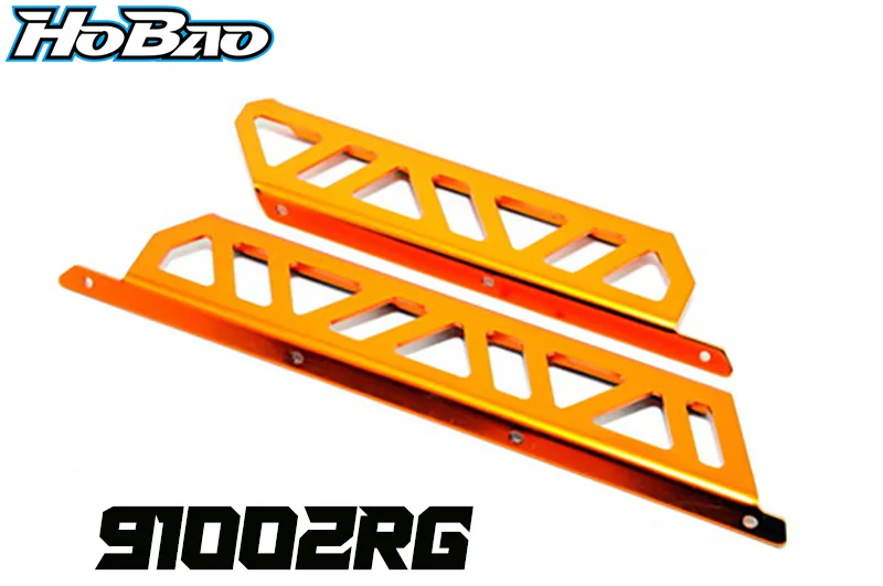 OFNA/HOBAO RACING 91002RG CAGE SIDE GUARDS (ORANGE) FOR 1/8 HYPER SS/ CAGE ELECTRIC BUGGY SS/CAGE ELECTRIC TRUGGY