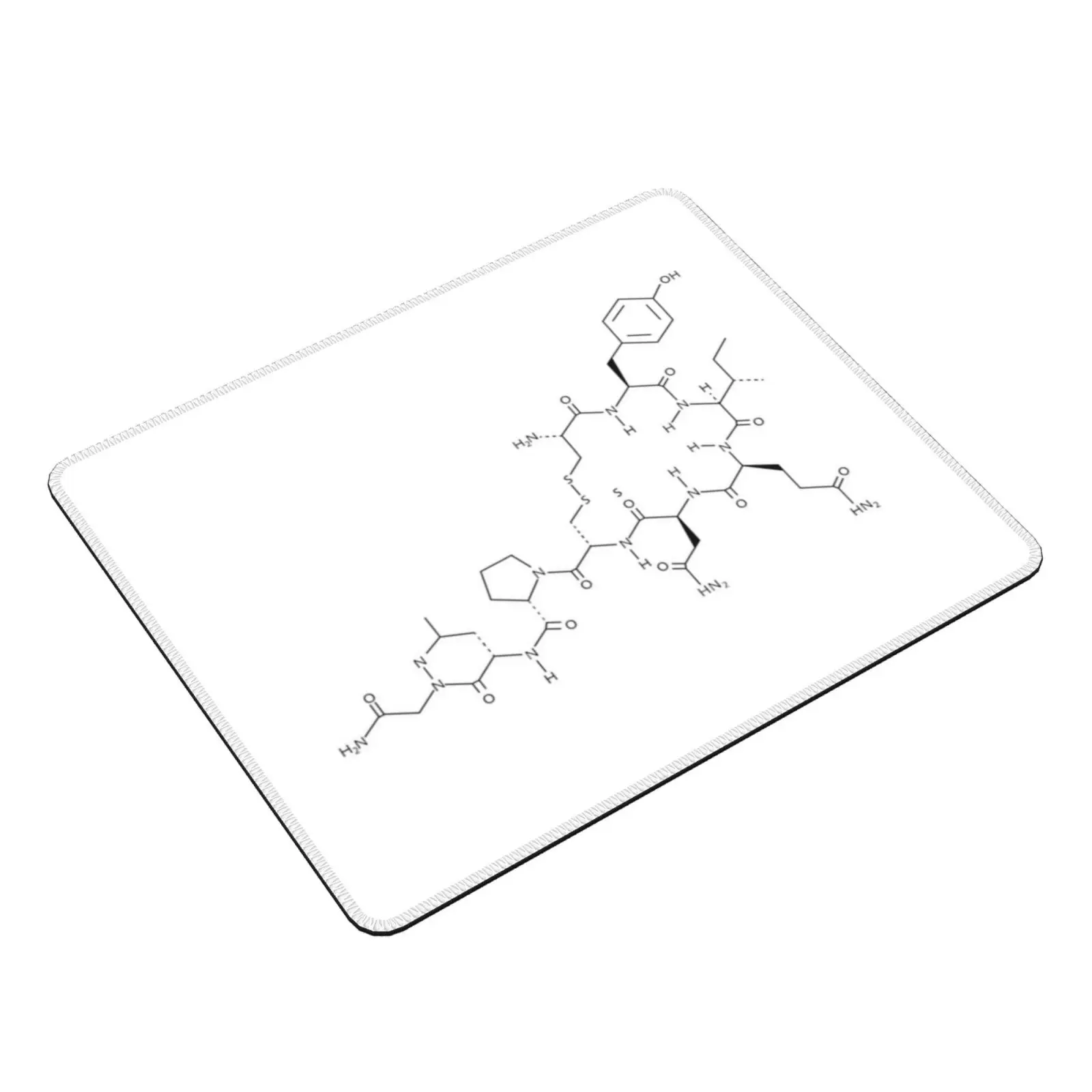 Love Chemistry Molecules Art Mouse Pad DIY Print Love Oxytocin Chemistry Molecule Science Nerd Chemical