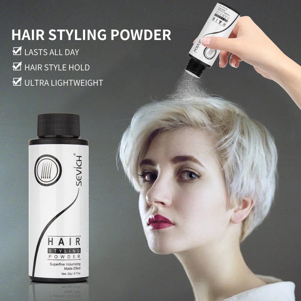 8/20g Hair Styling Powder Control Hair Powder Fluffy Hair Powder Increase Hair Mattifying Volume Instantly Long-Lasting Styling