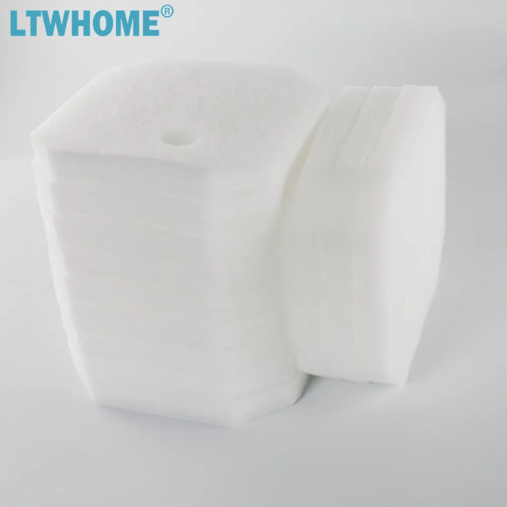 LTWHOME Replacement White Fine Filter Pad Fit for Eheim 2616265 Professional Pro 2 2226/2326/ 2026/2128 and Experience 350