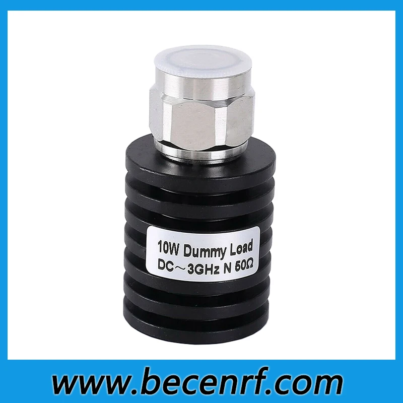 Free Shipping 10W N Male termination Load DC -3GHz 6Ghz 50ohm Low VSWR RF dummy load Connector