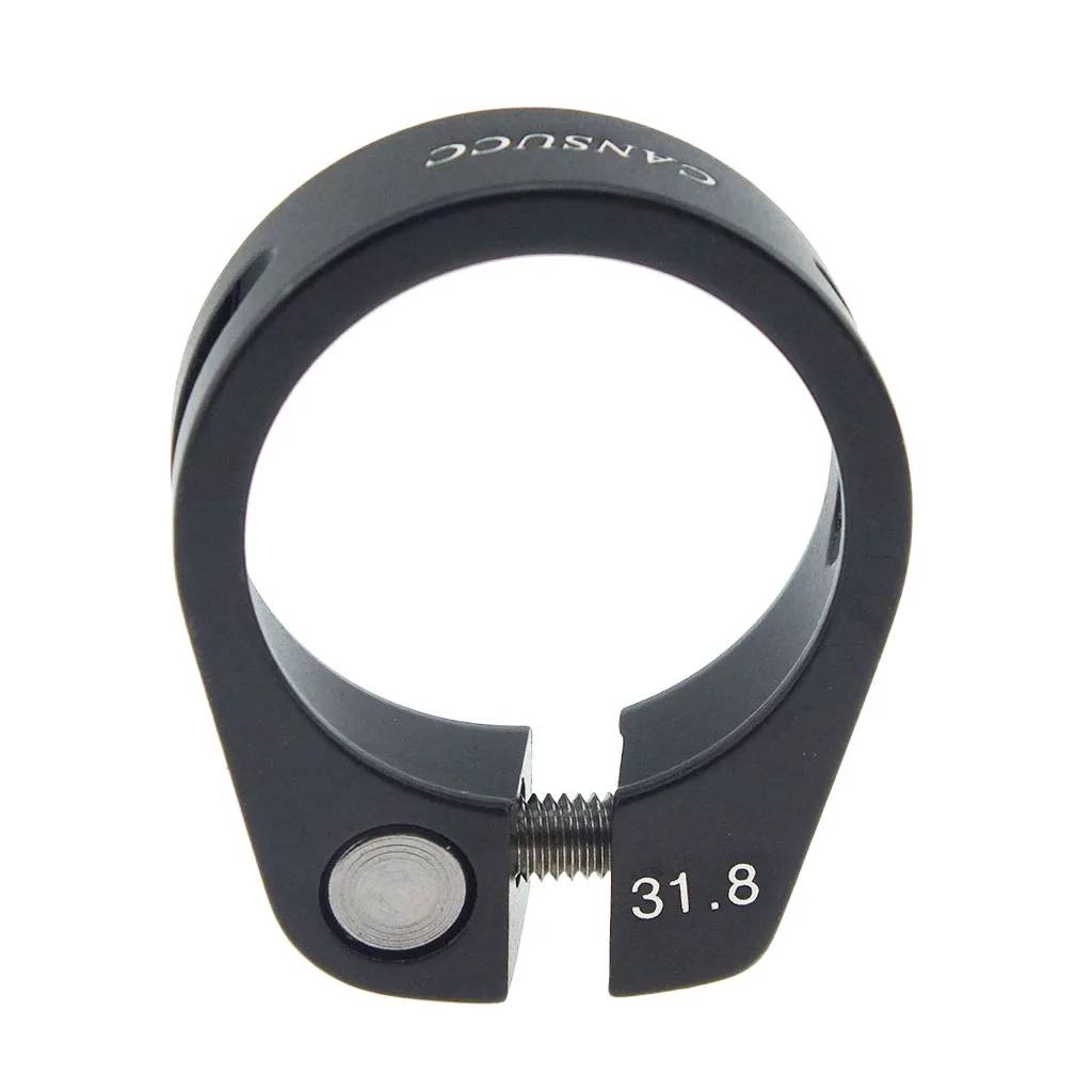 Bike Bicycle Seat Post Quick 31.8mm Saddle Post Quick Release Clamp Collar