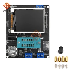 Mega328 Full Assembled Transistor Tester LCR Diode Capacitance Meter PWM wave Frequency Signal Generator English Russian