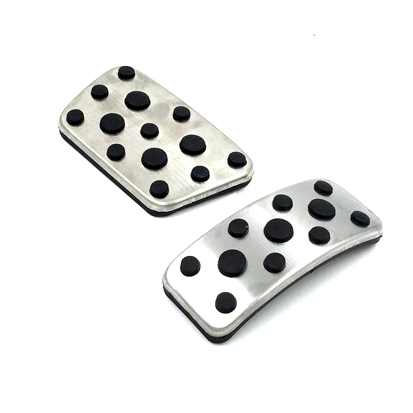 

Cardimanson for Toyota Camry Highlander Stainless Steel Gas Fuel Brake Foot Pedal Pads Cover Accessories Car Styling