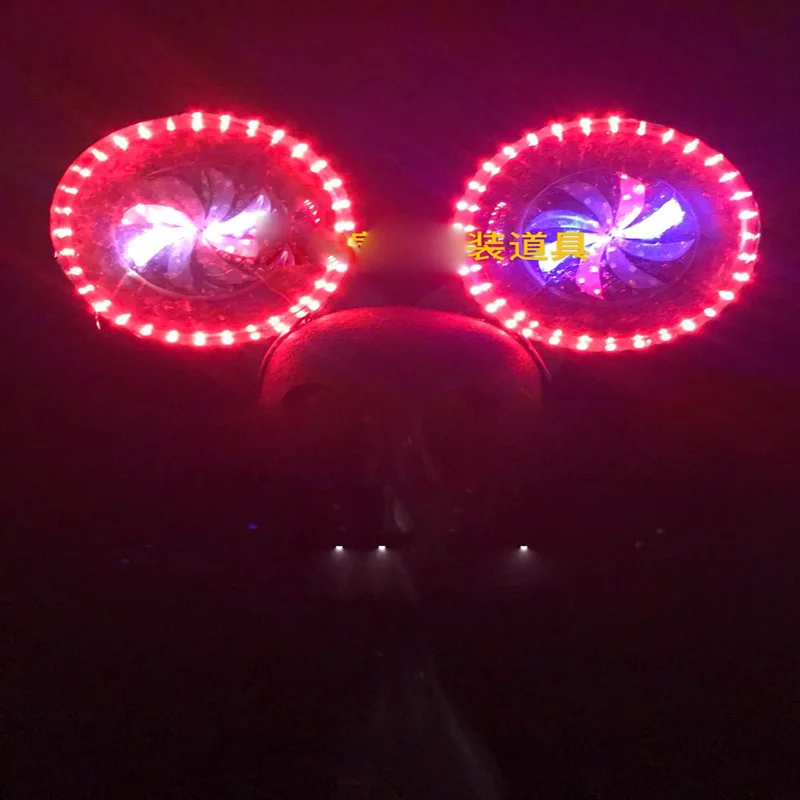 

Party girl Bar business performance gogo headdress custom LED Mickey headgear light up hat