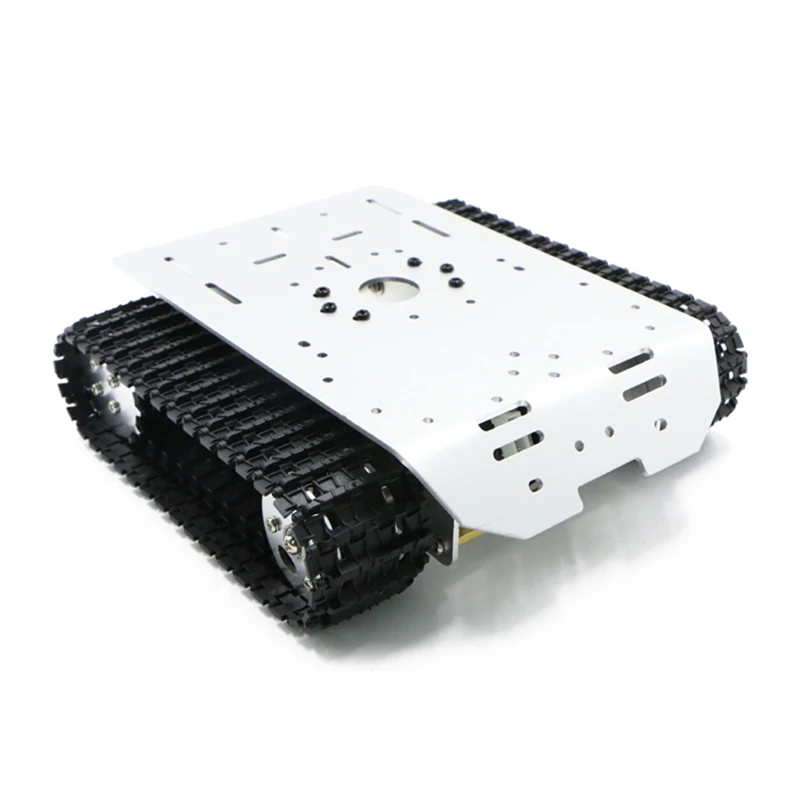 DIY  Tank Toy Kit chassis Smart Car Crawler Chassis Robot Chassis Metal Encoder with Encoder for Tank model Programming