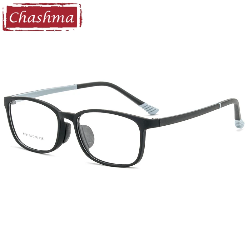 

Chashma Transparent Frame Kids Trend Eyeglasses Frames Men TR90 Flexible Light Spectacles for Women