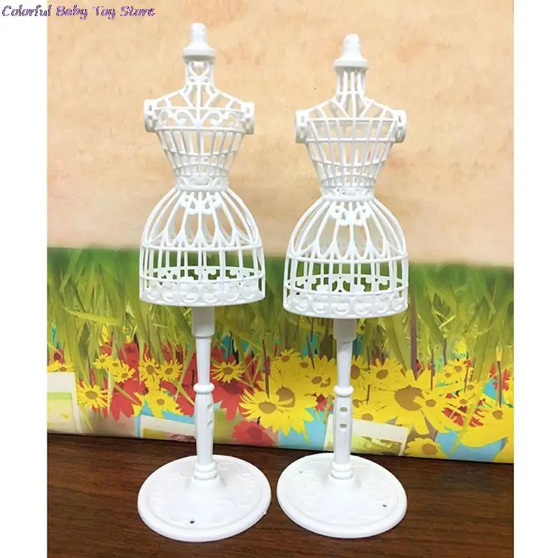 Hot Sale Mannequin Hollow Model hanger Stand Rack Holder for Dolls Girls Fantasy Doll Display Holder Dress Clothes Gown