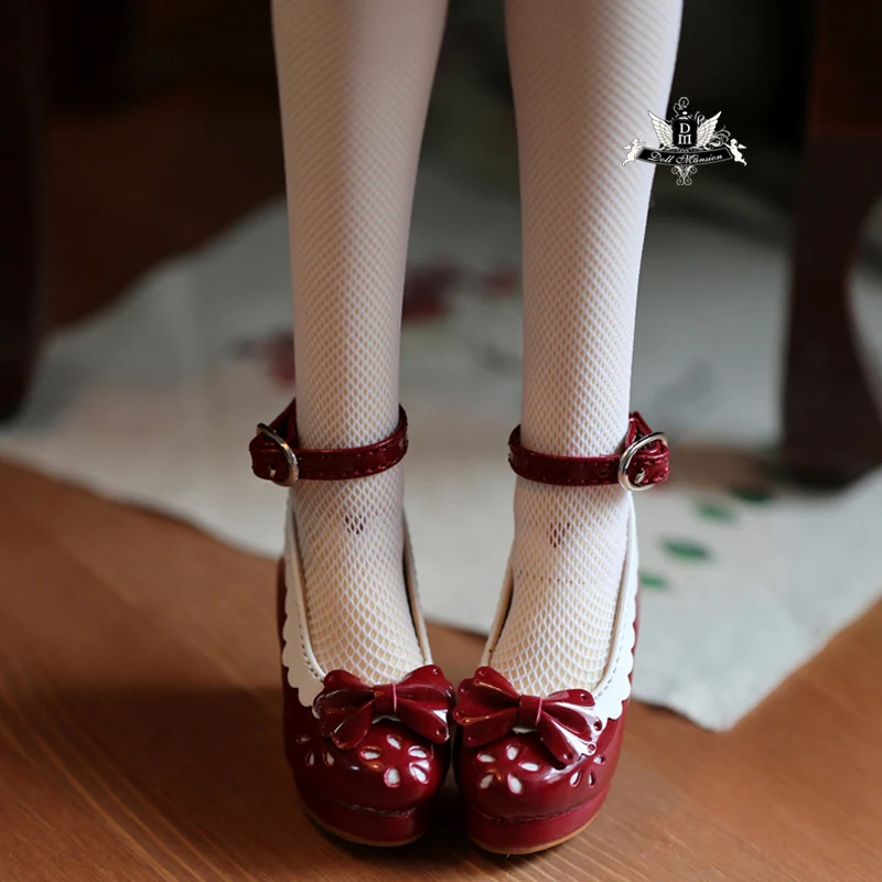 1/3 BJD Shoes SD bow High heels Shoes Dollfie Luts DREAM MID DK SOOM DOD Dollmore AOD DZ AF