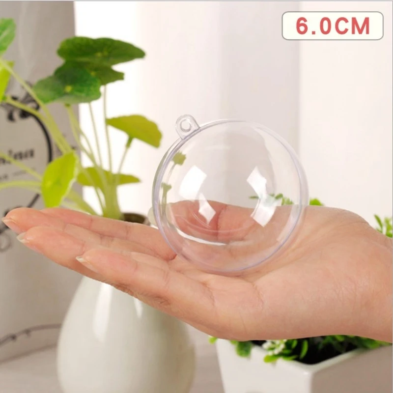 Molde de bomba de baño con forma de huevo de corazón redondo, Bola de plástico transparente, accesorios de bomba de baño, herramienta de baño de bricolaje, 5 unids/set por juego