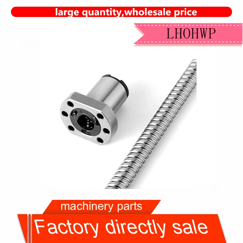 CNC SFS1210 Ball Screw Length 100-1000mm+SFS Silent Nut+BKBF/EKEF/FKFF10+DSG10H+XB20*25 For 3D Printer Standard Processing