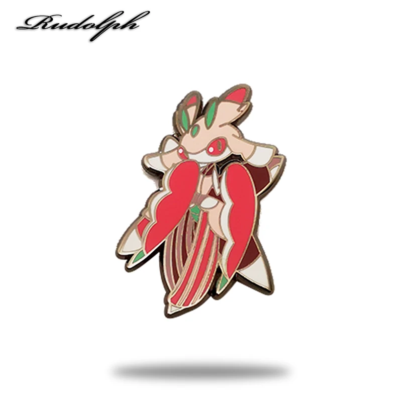 Gladiator flower hard enamel pin new 2019