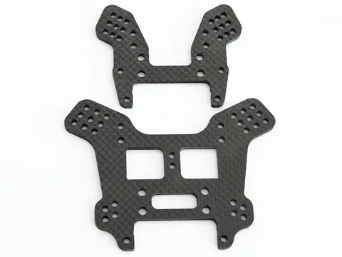 GTBRacing RC 자동차 Kyosho MP7.5 탄소 섬유 전면 후면 충격 타워 세트 업그레이드 부품