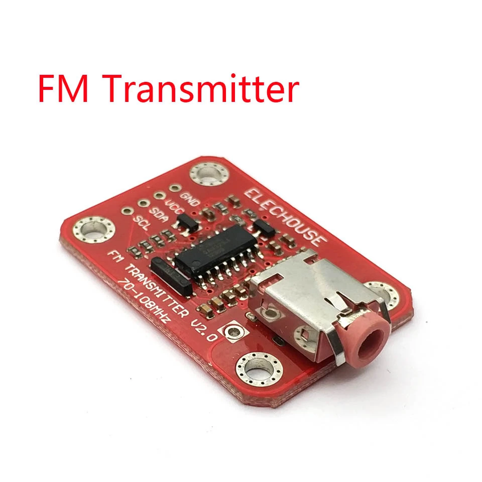 เครื่องส่งสัญญาณวิทยุ FM โมดูลสถานีวิทยุเครื่องส่งสัญญาณสำหรับโมดูล