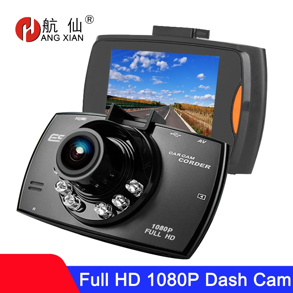 G30 Car DVR Dash Camera Rear View Dual Lens Video Recorder 1080P HD 2.2