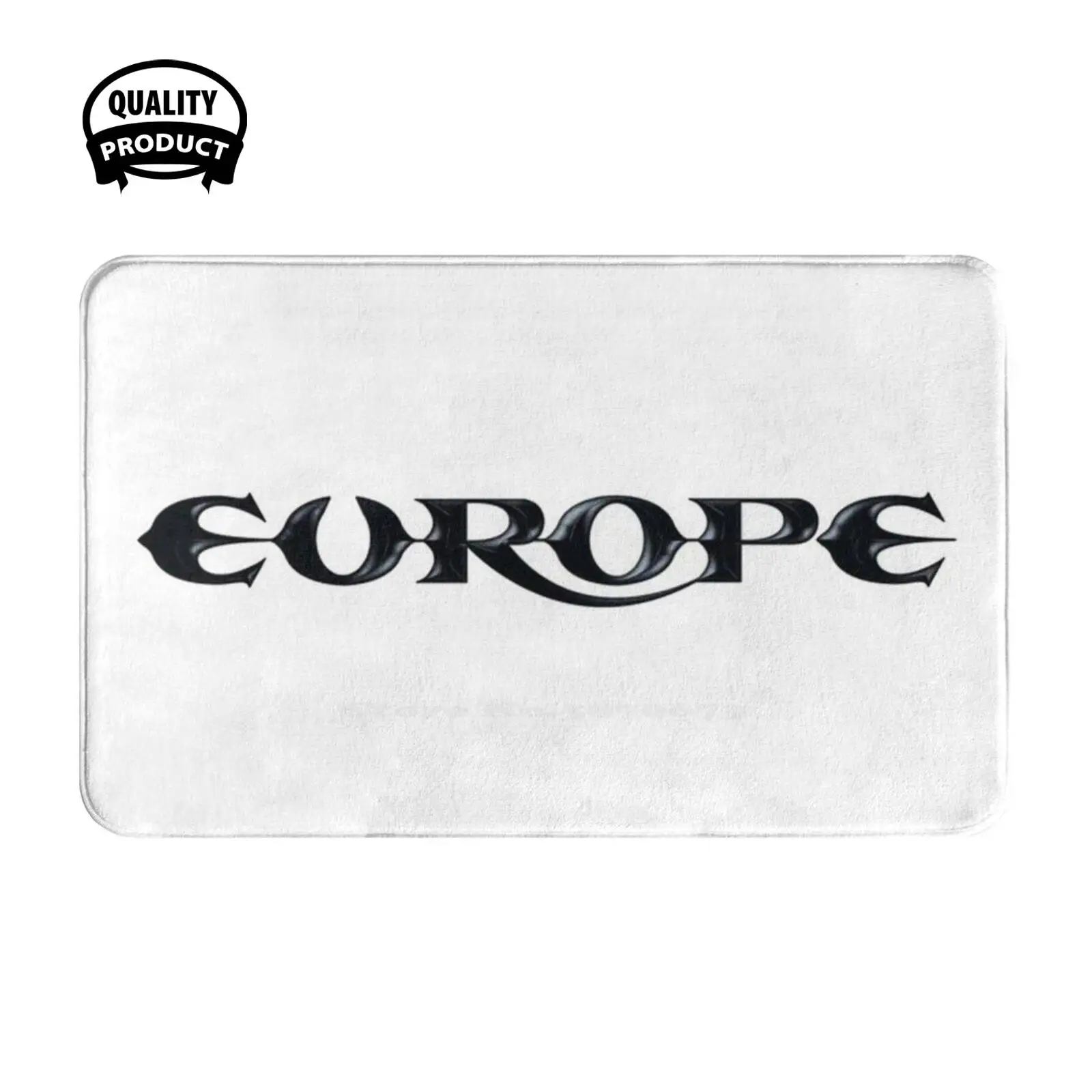 Best Europe Band Logo Soft Cushion Home Carpet Door Mat Car Rug Europe Band Trending Logo Europe Popular Logo Funny Band Logo