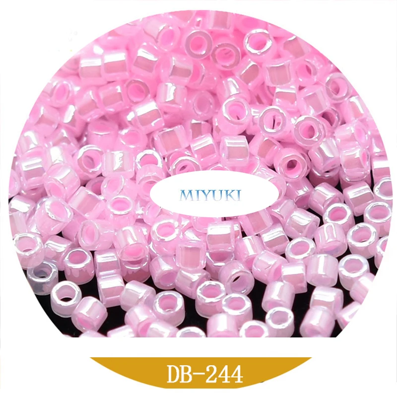 Ornament Miyuki Seed Beads Imported From Japan Delica Beads 21-Color Opaque Pearly Lustre Series 5G