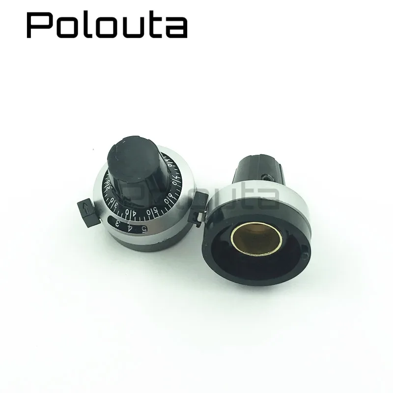 1 Pcs 3590S-2 Multi-turn Precision Adjustable Resistance Potentiometers Matching Knobs Precision Scale Knob Scale Piece