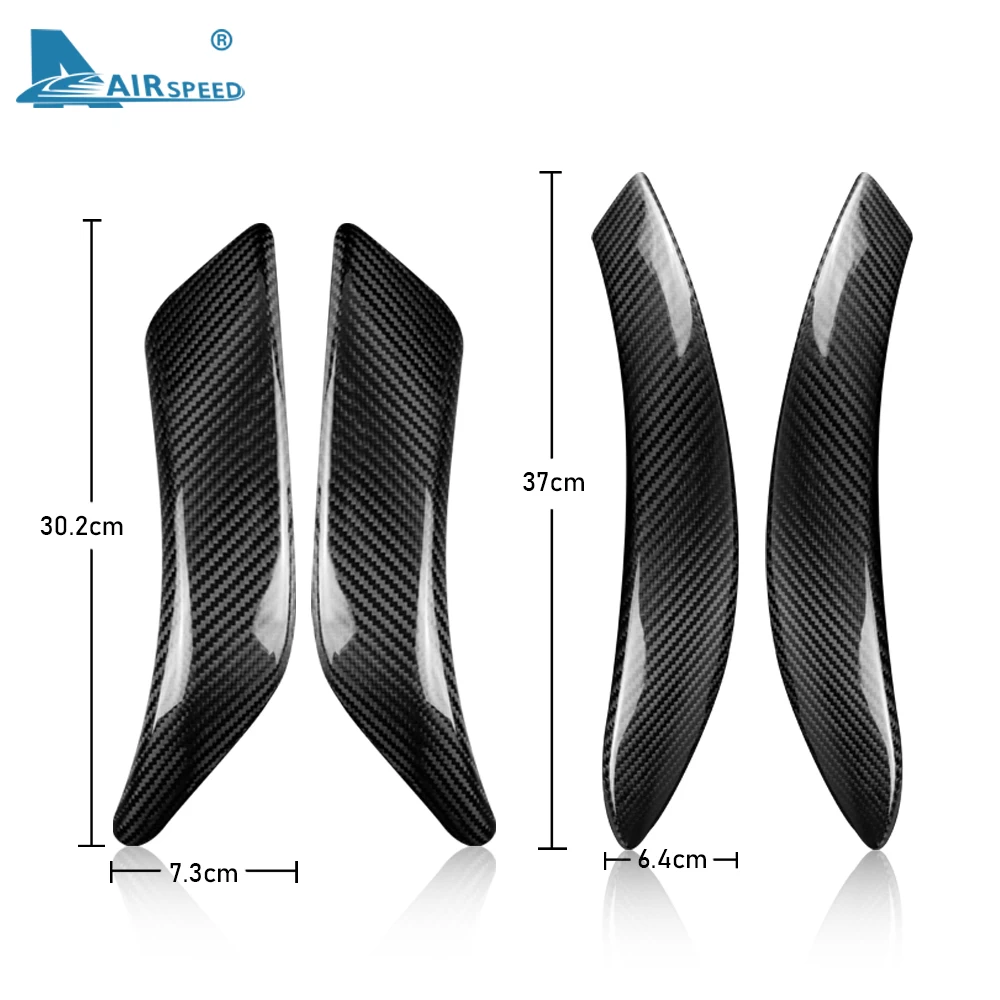 

4pcs Real Hard Carbon Fiber for BMW 1 3 Series F20 F21 F30 F31 F34 F35 F36 Accessories Interior Trim Car Door Pull Handle Cover