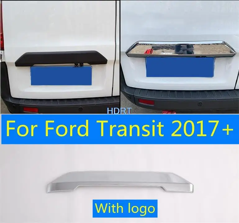 

Подходит для Ford Transit 2017 2018 2019 из углеродного волокна, стильная хромированная задняя дверь автомобиля из АБС-пластика, наклейка для стайлинга литья