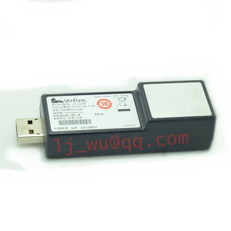 Verifone Vx670 Vx680 Charger Base USB Serial Dongle VX-UART