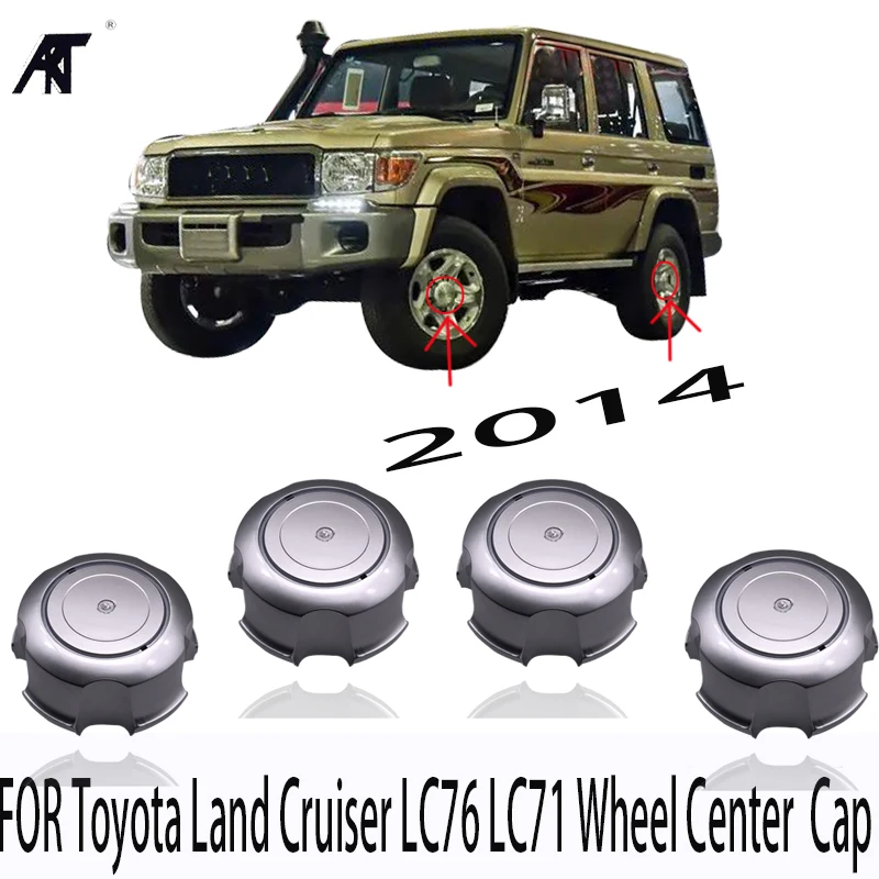 High Quality Set of 4pcs for Totota Land Cruiser LC76 LC71 2014 Wheel Center Cap 42603-60003