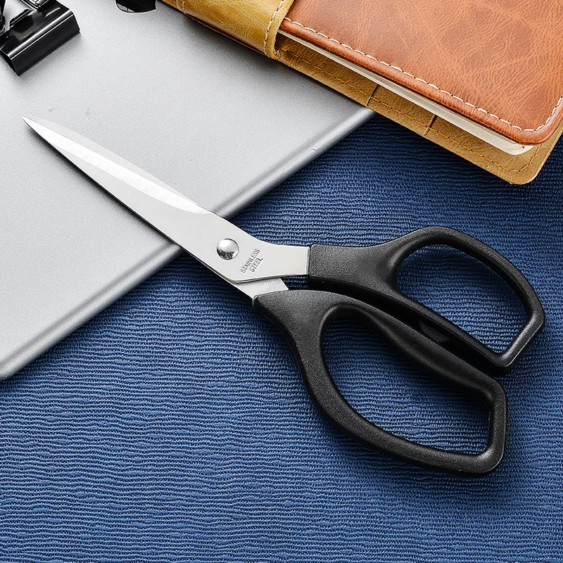 

Stationery Scissors for Office Home Durable Sharp Safe Design Hand Craft Scissors Stainless Steel Student School Supplies