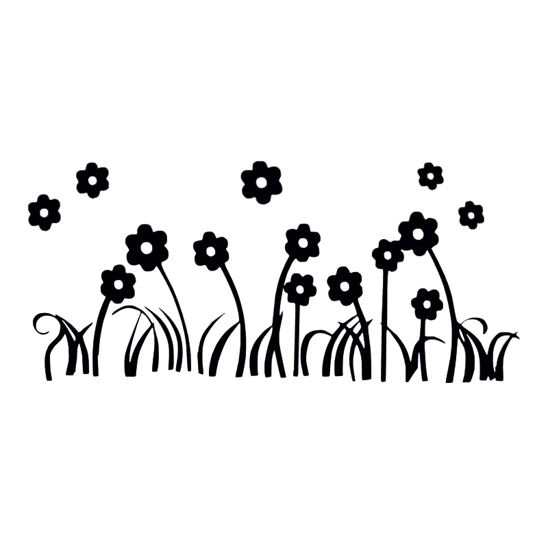 

fashionable, personalized, creative flower shaped car windows, bumpers, motorcycle accessories, decorative vinyl car stickers