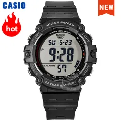 Zegarek Casio menTen lat energii elektrycznej top luxur zestaw LED sportowy cyfrowy wodoodporny zegarek kwarcowy mężczyzn relogio masculino AE-1500WH