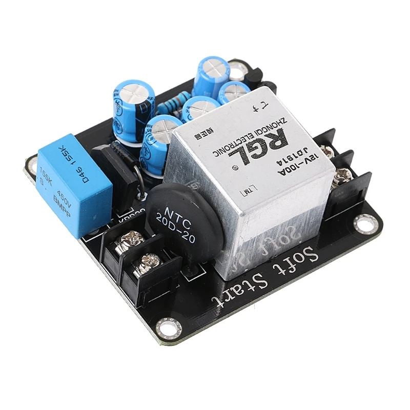 D0AC 100A 4000W High-Power Soft Start Circuit Power Board for Class A Amplifier Amp