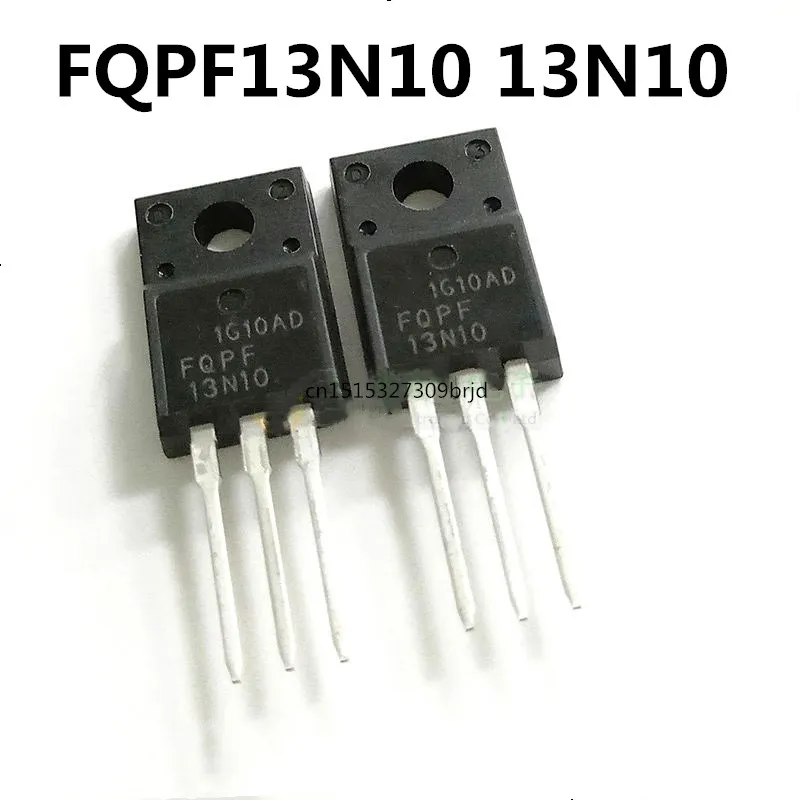 Original New 5PCS/ FQPF13N10 13N10 100V FSC TO-220F  TO220F