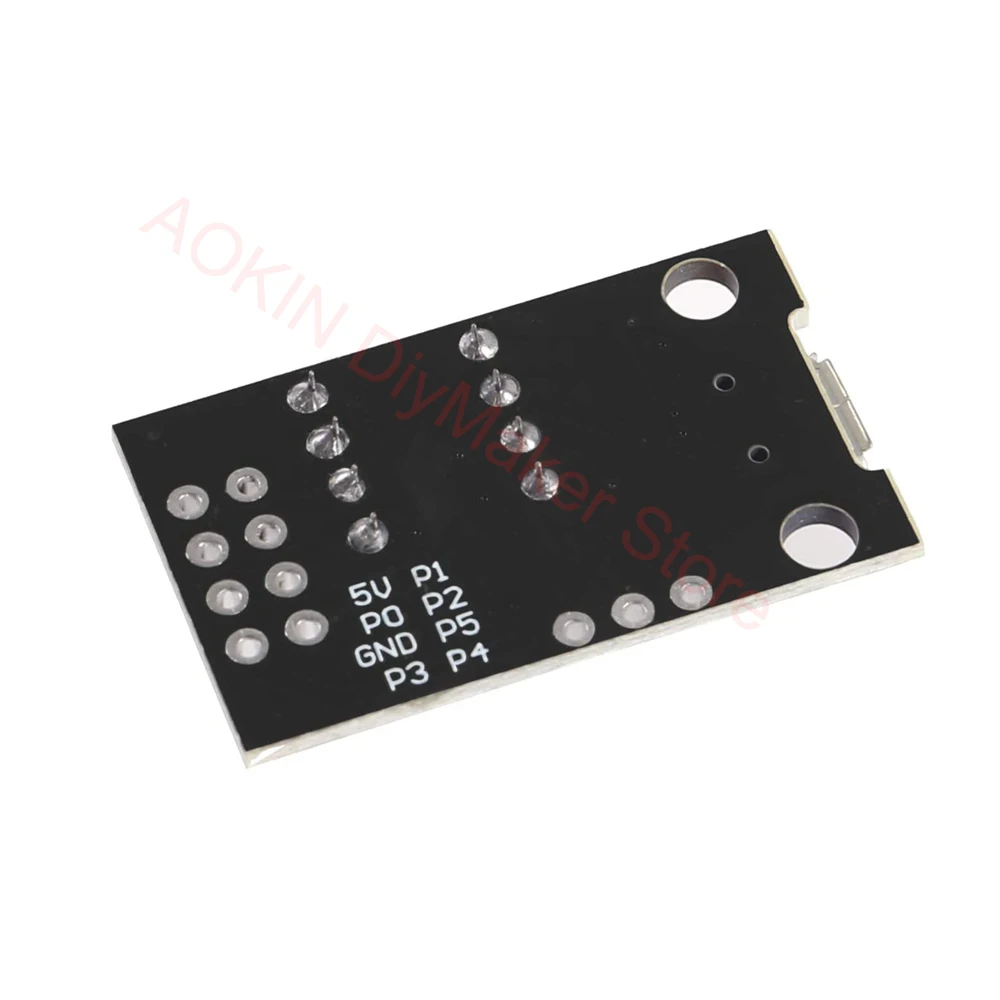 Digispark Kickstarter Zwart/Blauw Mini ATTINY85 Micro Usb Development Board Module Voor Arduino Ide 1.0 Usb Attiny85 Connector
