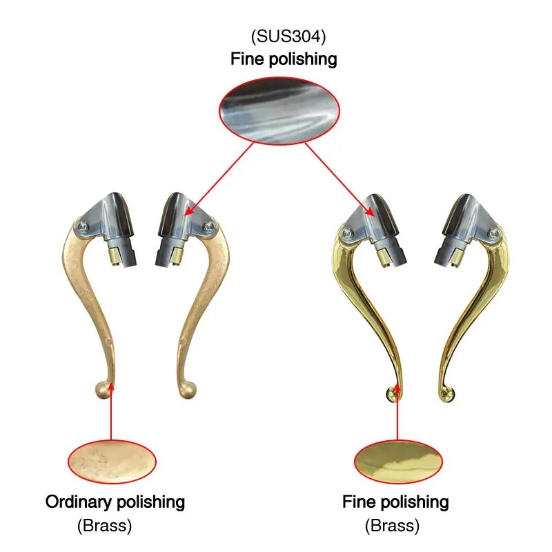 SCL MOTOS 1 Pair Motorcycle CJ K 750 Left and Right Brake Clutch Handle Lever Grips Original Motorbike Parts Accessories