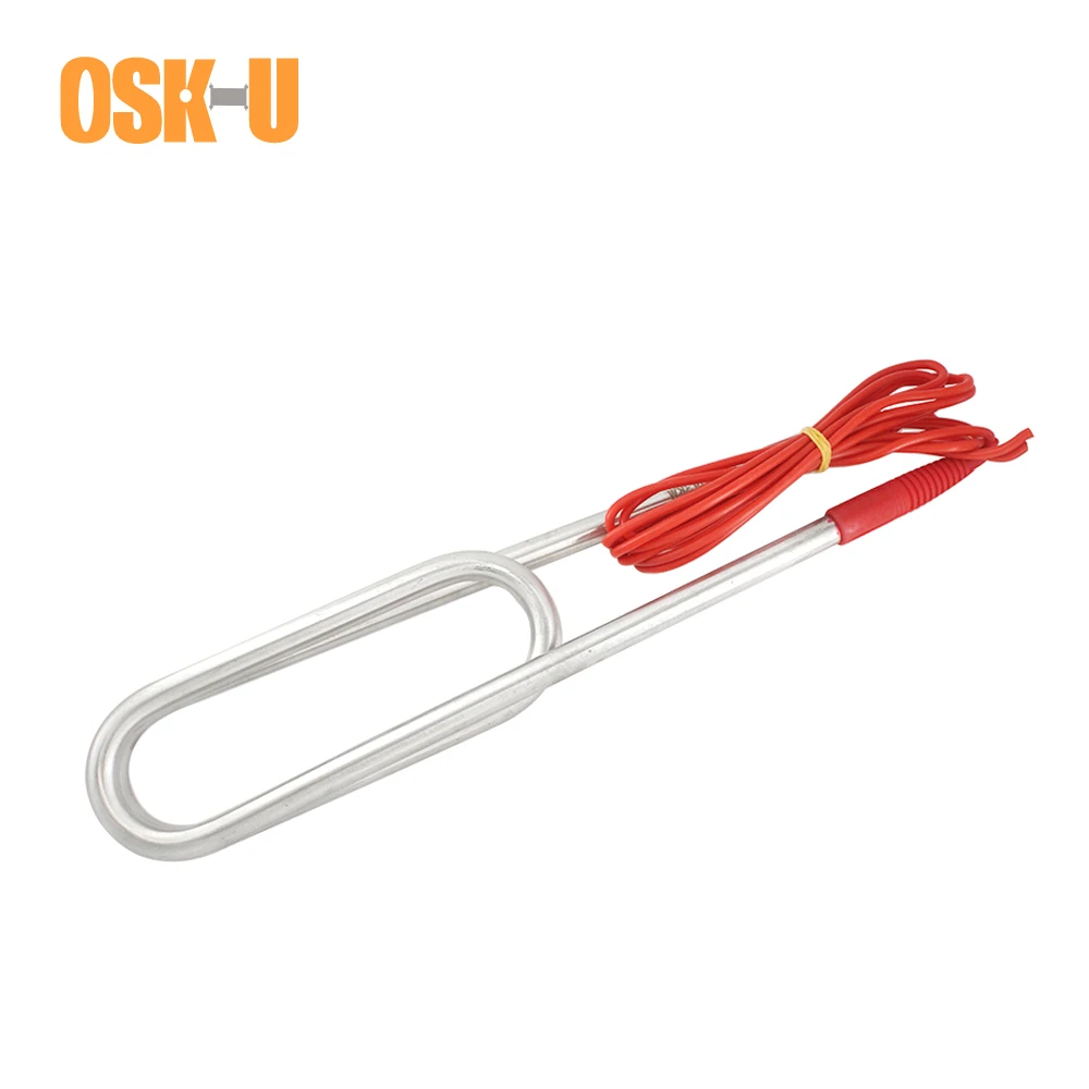 Immersion Water Heater Double U type Heater Element Stainless Steel 380V Tubular Heating Element Wattage 3KW/4KW/5KW