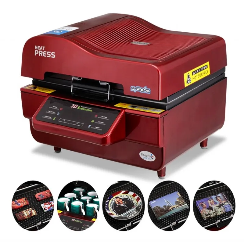 3D Sublimation Vacuum Heat Press Machine Printers Multi-functions