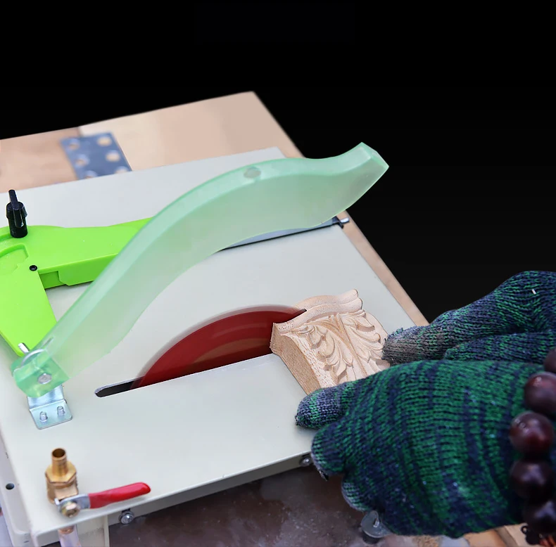Pulidora de talla para carpintería, torno de pulido de piedra de joyería, conjunto de máquina de corte de molienda, Kit de herramientas de amoladora eléctrica de 1380W y 220V