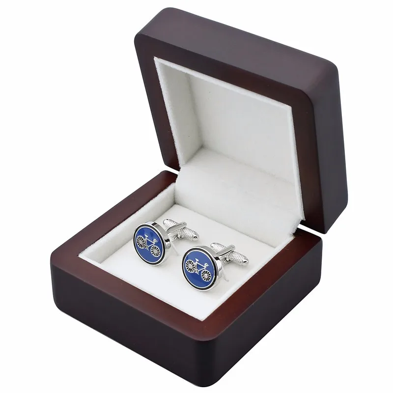 Luxury Jewelry Box High Quality Wooden Cufflinks Box Best For Personal Gift Packing