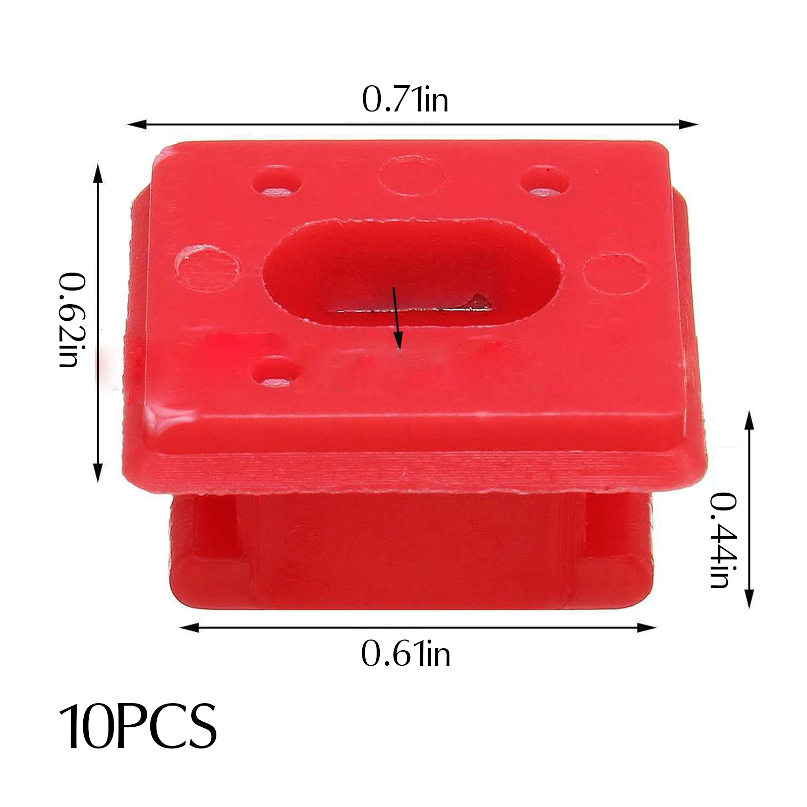 Clips de inserciones de tira embellecedora de tablero de consola central para BMW E46 M3 E65 E66 X3 E83 ojales hebillas de fijación retenedor de